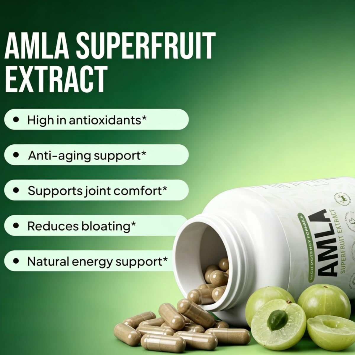 AMLA- mantenimento della digestione gastrointestinale. | Mantenere lo stato energetico quotidiano; proteggere e sostenere lo stress emotivo e fisico quotidiano.
