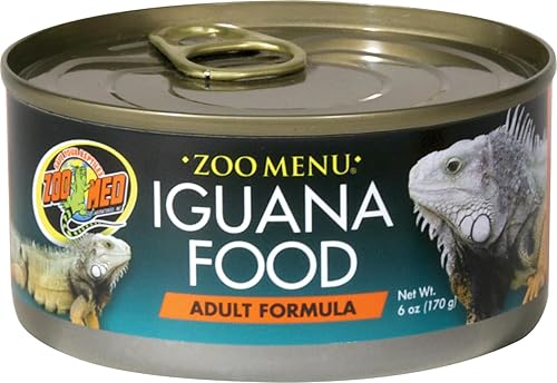 Zoo Med Iguana - Alimento húmedo de fórmula para adultos, 6 onzas