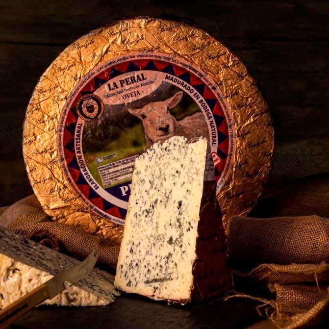 Queso Azul Puro de Oveja La Peral Peralzola | Queso Artesano Astu...