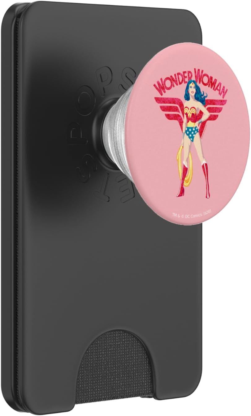Wonder Woman Sparkle PopSockets PopWallet for MagSafe