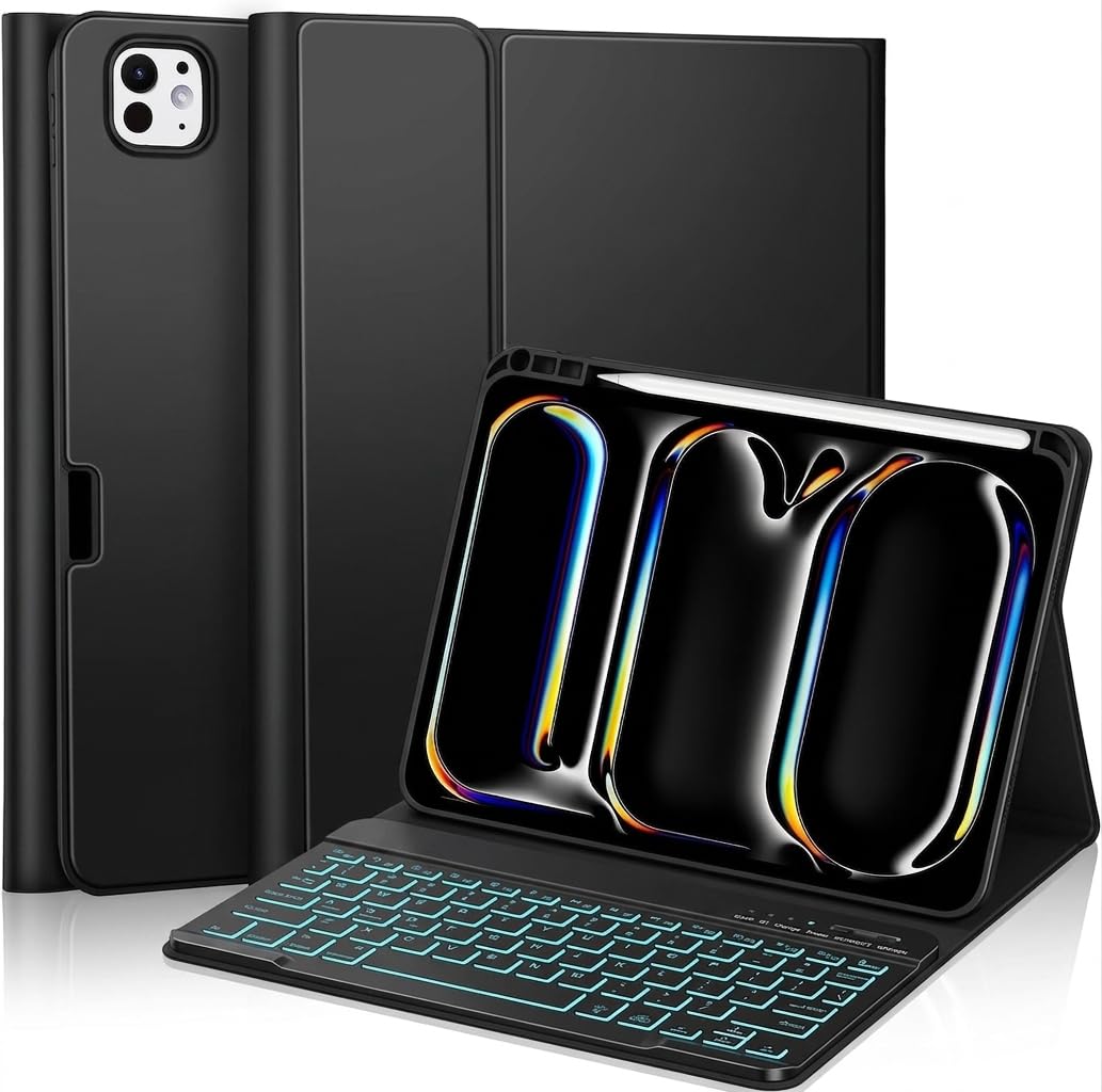 Amazon.com: MMK iPad pro 11 inch case with Keyboard (M4/M5 2024