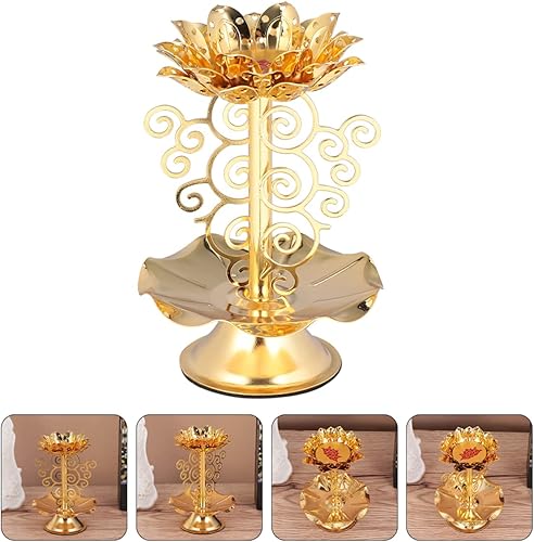 Miniatura 3 de Healifty 2 uds. Suministros de envase de escritorio para té, aceite de boda, soporte de fe religiosa, soporte de fe religiosa, Buda Budista, fiesta,