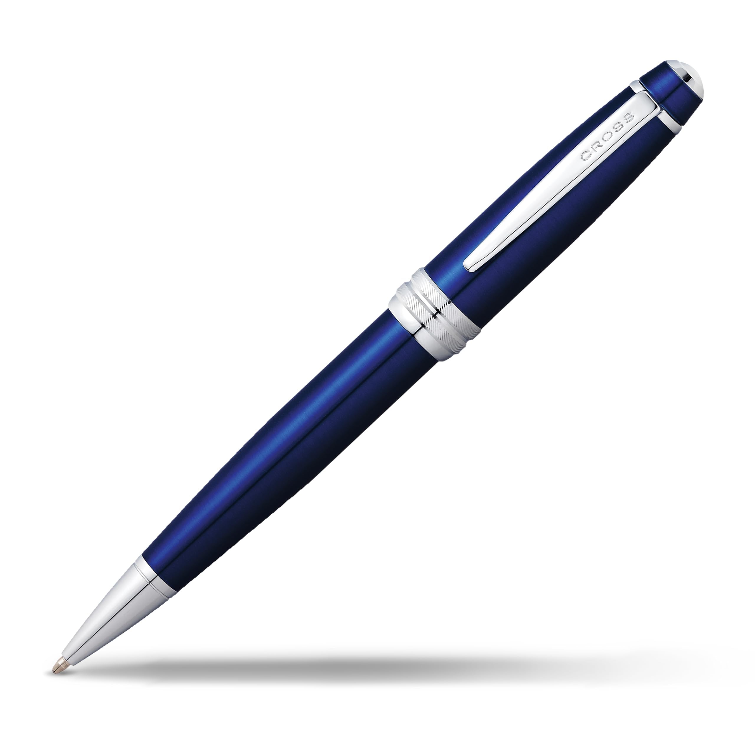 Cross Bailey Blue Lacquer Ballpoint Pen (AT0452-12)