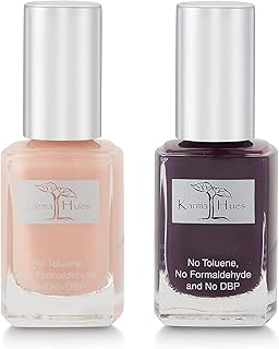 Karma Organic Beautiful Color | Combination Natural Nail Polish | Nontoxic Nail Art Vegan and Cruelty Free Nail Paint