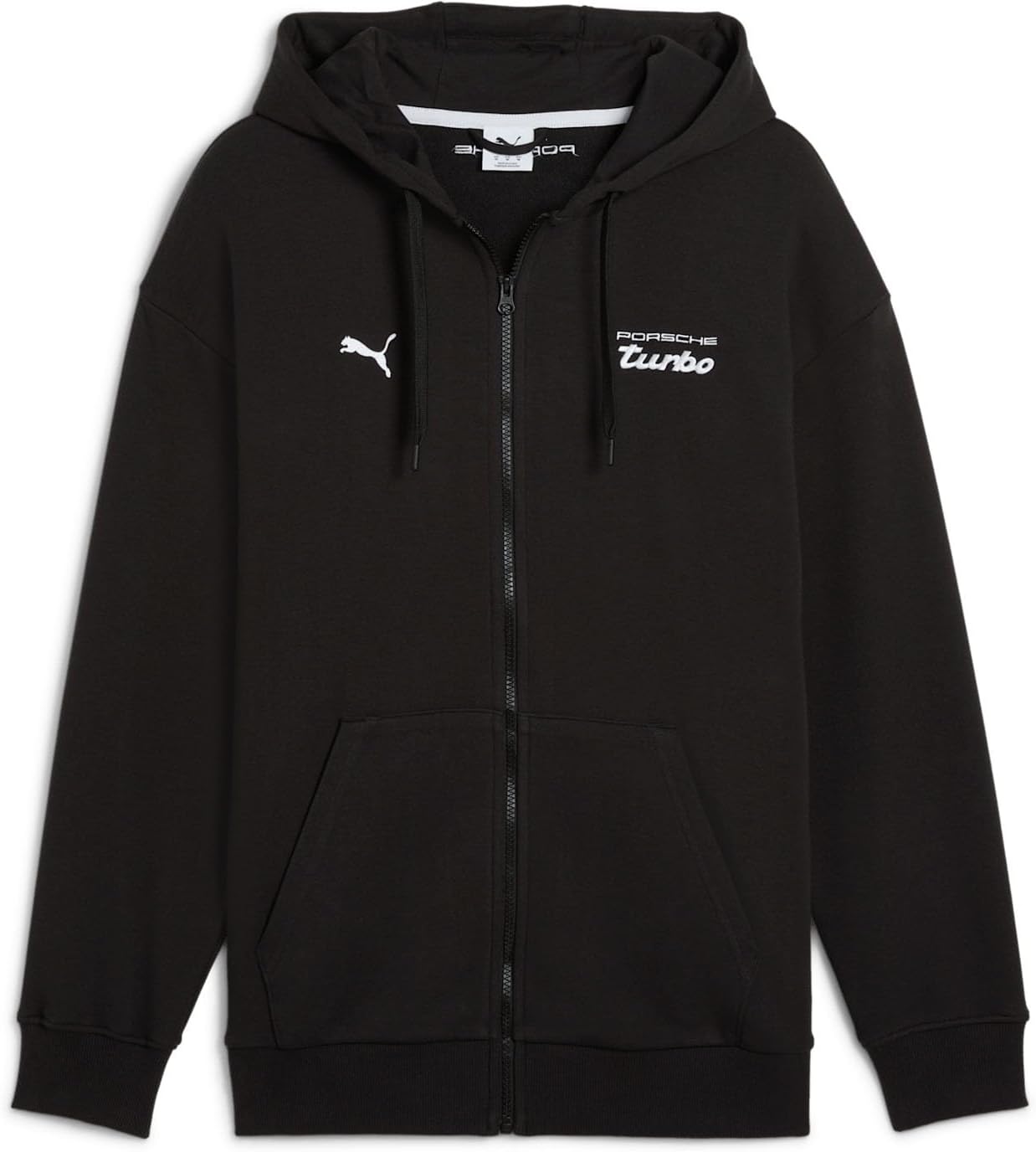 Mens Porsche Legacy Sweat Graphic Hoodies Athletic Outerwear Casual - Black