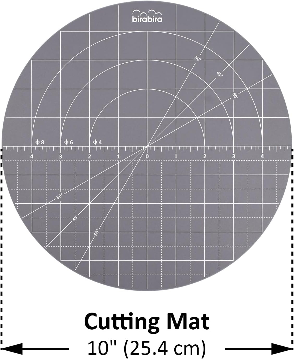 Bira Craft 10" Rotating Platform & Cutting Mat for quilting, paper crafting, painting and cake decoraging (562-005-005 Replacement Mat)