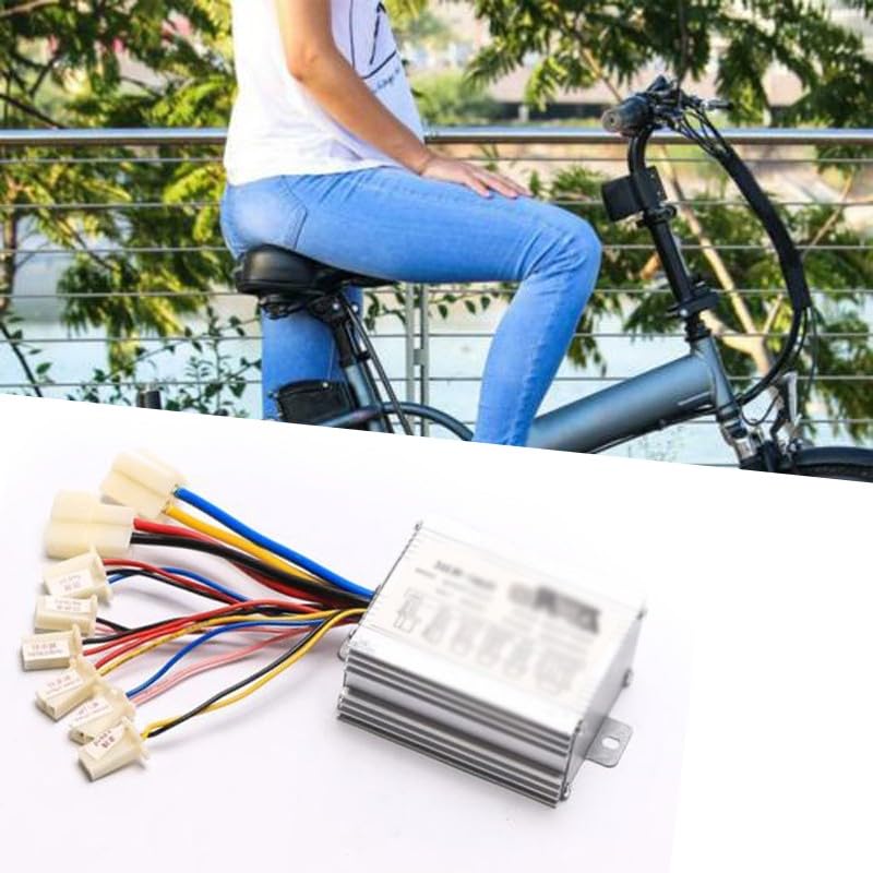 36 V 350 W gebürsteter Geschwindigkeitsregler für Elektrofahrrad und Roller, Gehäuse aus Aluminiumlegierung mit Wärmeableitung, für 31,5 V Unterspannungsschutz