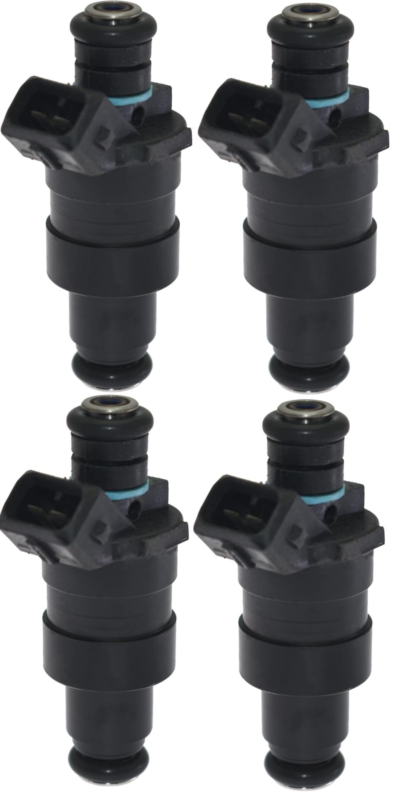Lot de 4 injecteurs de carburant D1810BA compatibles avec Chevry Camaro Firebird 1987-1988 Corvette 1985-1988
