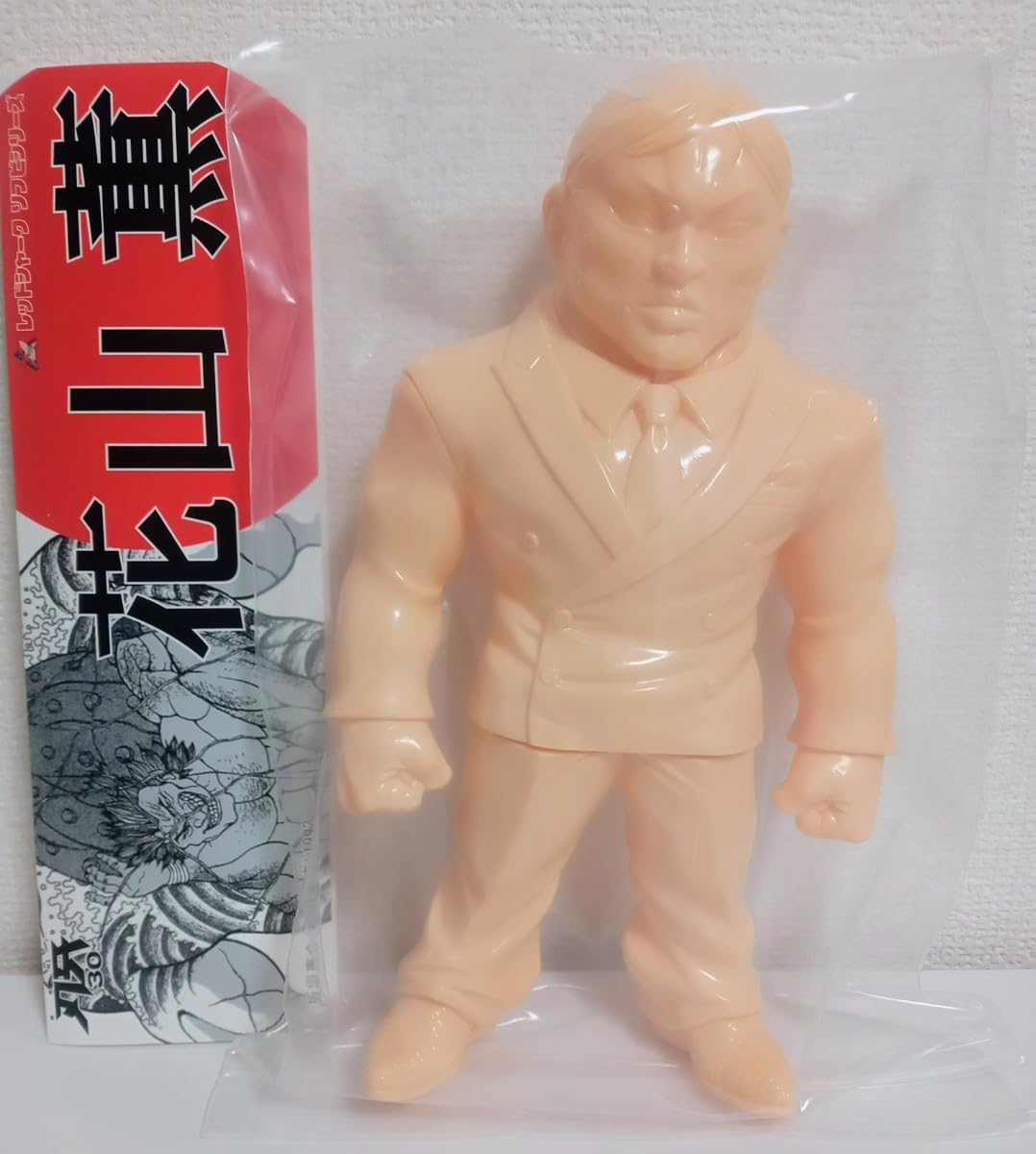 花山　薫　ソフビ　レッドシャーク　未開封 レッドシャーク RED SHARK/グラップラー刃牙/ソフビ/花山薫/肌色