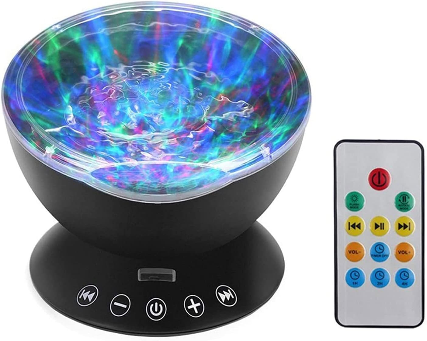 Disco Light Party Light with Remote Control 7 Light Modes Strobe Lights for Parties Holidays Kids' Room (Built in Battery) (Colour: B) (A)