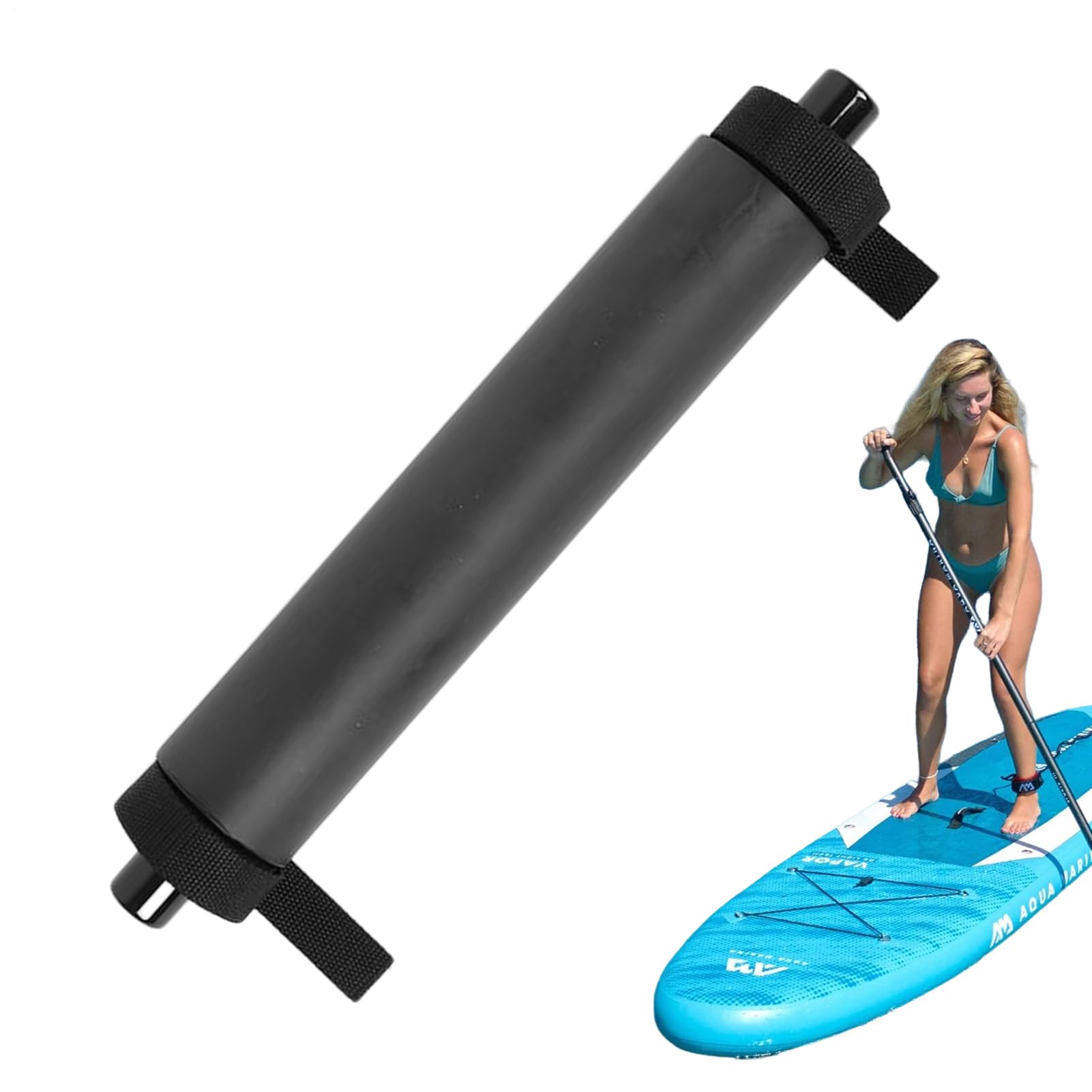 Kajak-Fußpedal – Fußpedal für Surfbretter mit doppelten Gurten, leicht schleifbarer Knöchel | Fußstütze verstellbar für Kajak, Kanu, Boot, See oder Rudern von Me