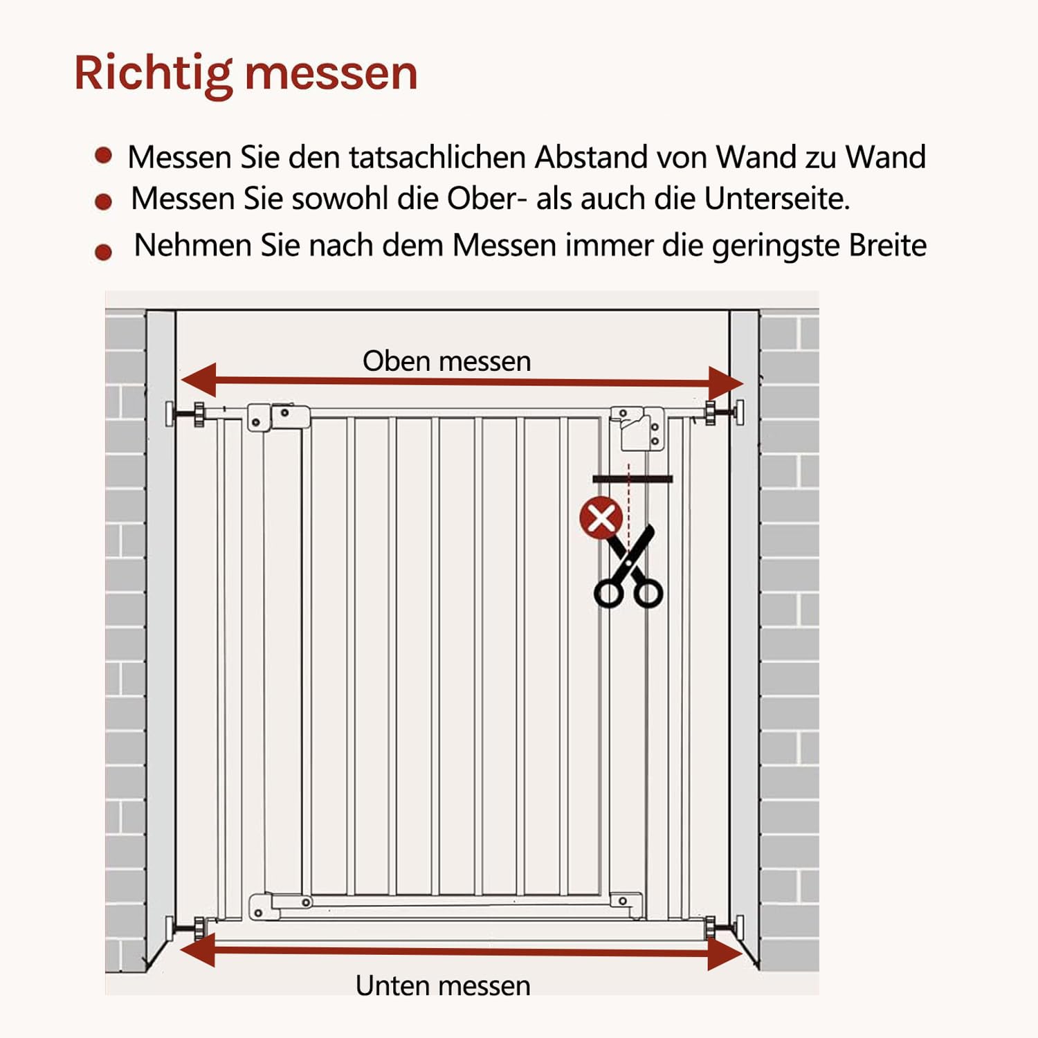 WOLTU Treppenschutzgitter 75–97 cm, Metall Türschutzgitter, Auto-Close, 90°-Stopp, beidseitig schwenkbar, Schwarz