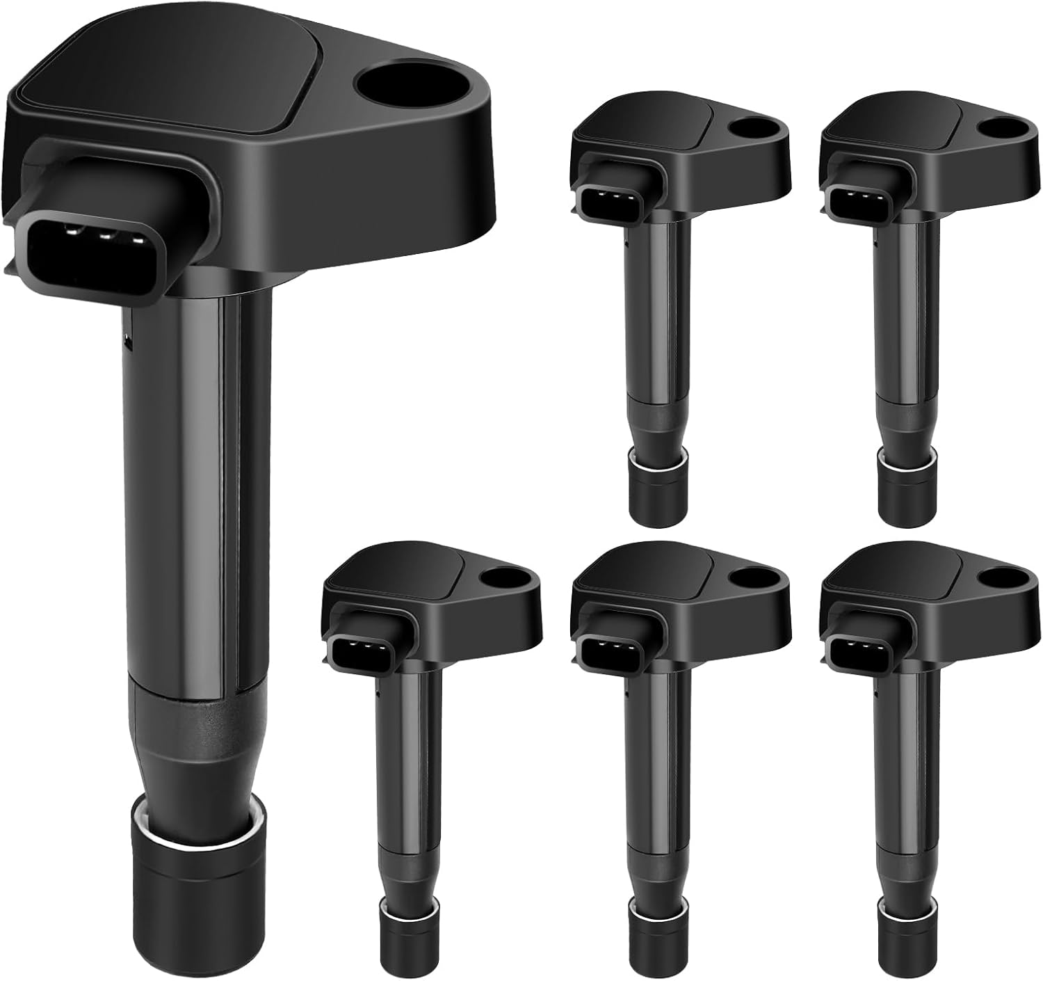 SCITOO Ignition Coils UF242 for Honda for Odyssey 3.5L 1999-2010 for Honda for Accord 3.0L 2000-2007 for Acura TL 3.5L 2007-2008 6pcs Ignition Coils