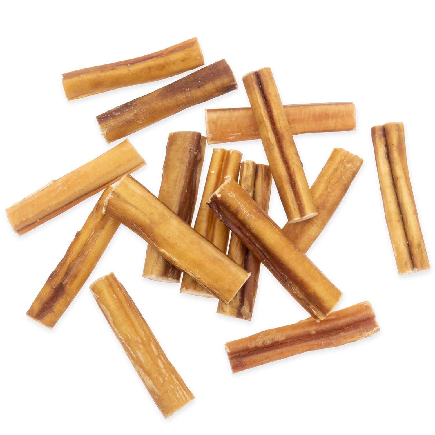 Pene bovino 10 cm Premium (pezzi più spessi e più grandi) 4DOGS – 5 pezzi