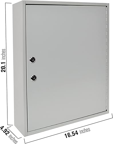 Miniatura 2 de BankSupplies STEELMASTER - Gabinete de 200 llaves  Caja de llaves de control de bloqueo doble  Construcción de acero soldada de calibre 22