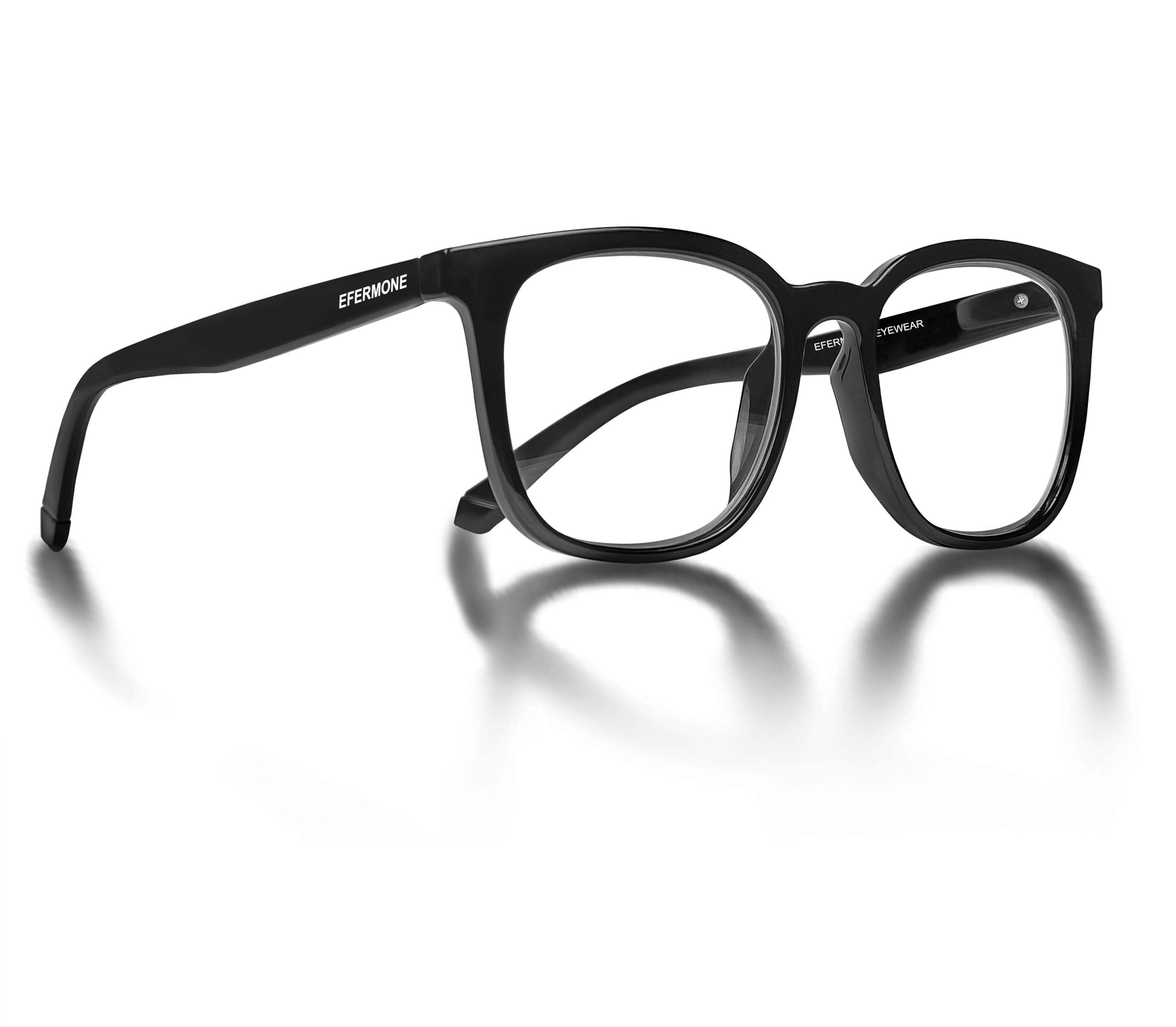 EFERMONE® Reading Glasses for Men and Women with Accurate Power CR39 Lens | TR90 Frame | Scratch Resistant Lens | Spring Hinge Temples | Round Design (Medium)-image-29