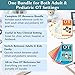 Occupational Therapy Tools Bundle - Adult &Pediatric OT Quick Reference Cards, 74-Page Essential Pocket Guides for Fieldwork, Therapist Must Haves & Gifts for Occupational Therapist