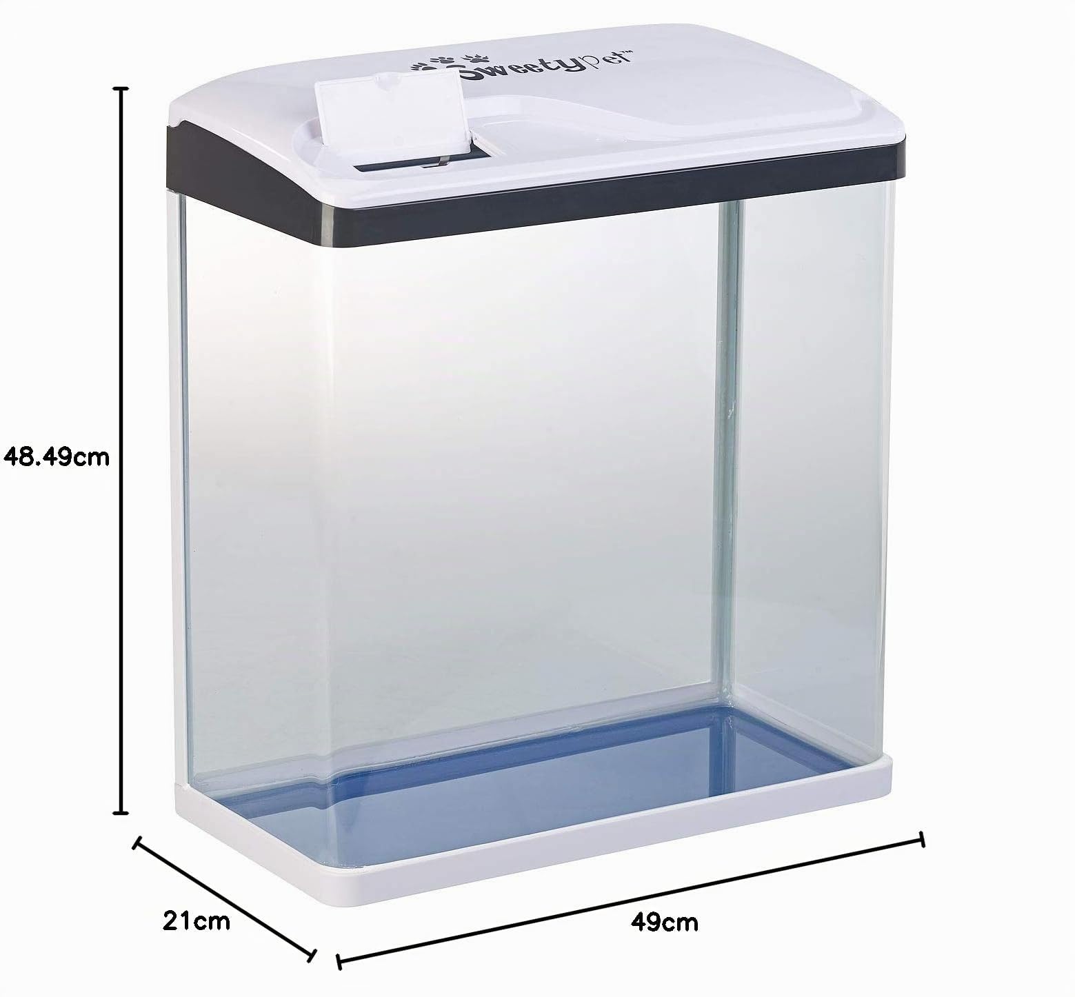 Acquari - Set Completo per Acquario: Set Completo per Nano Acquario, 40 Litri, Pompa, Filtro (Completi acquari, Accessori, Luce)