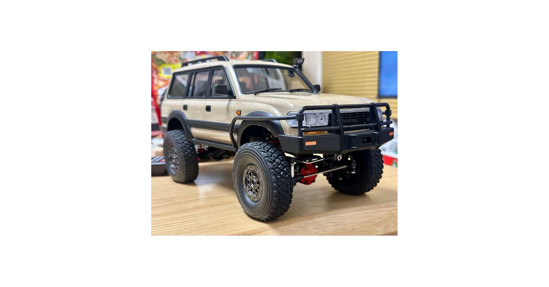 wpl c54カスタム c54-1をフルカスタム。 無限のカスタムができるWPLはやっぱり
