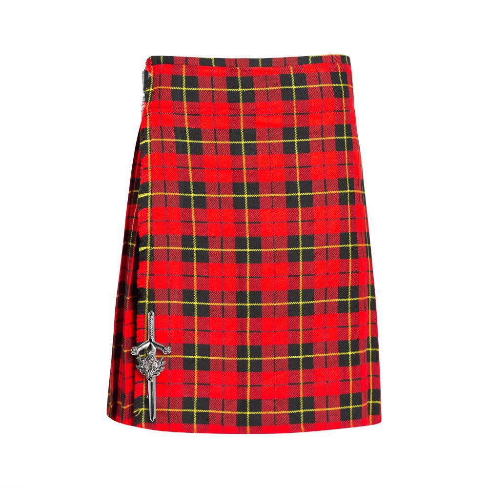 The Scotland Kilt Company Men's Budget 5 Yard Kilt - Wallace Tartan - Casual Party Classic Scottish Outfit - 38”