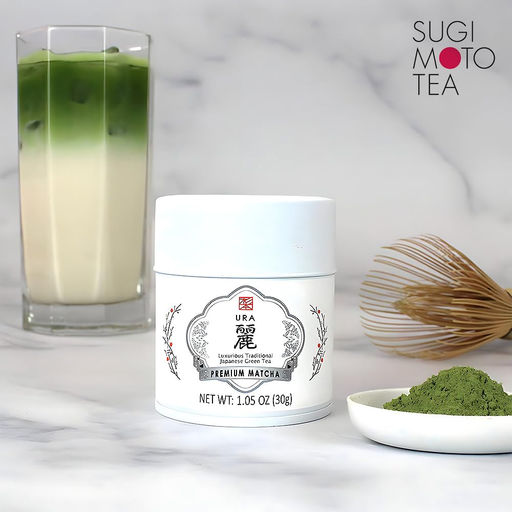 SUGIMOTO TEA Matcha Premium Grade Japanese Matcha Powder URA 1 05 oz 30 g — view 4