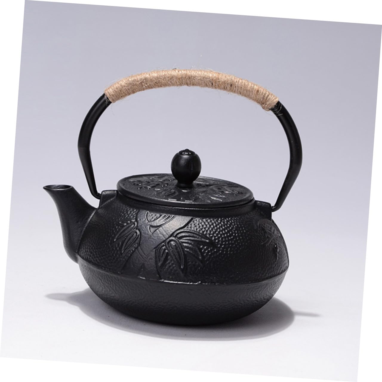 PRETYZOOM Tetera De Hierro Fundido Hervidor De Hierro Para Estufa Hervidor De Agua Delicado Para Cocina Para Té Multifunción