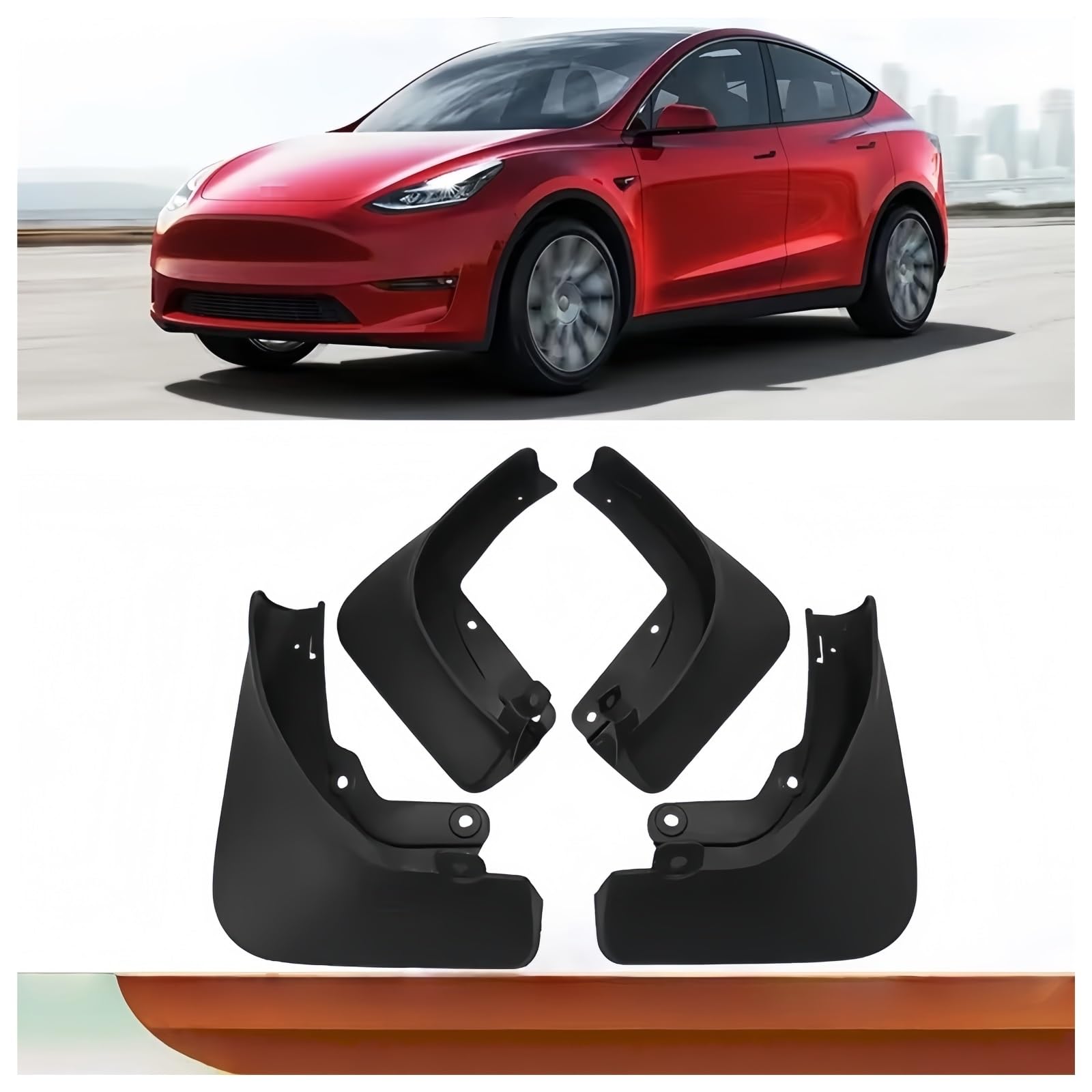 Garde-boue Garde-boue pour Tesla, pour modèle Y 2024 2023 2022 2021, petite édition, garde-boue pour