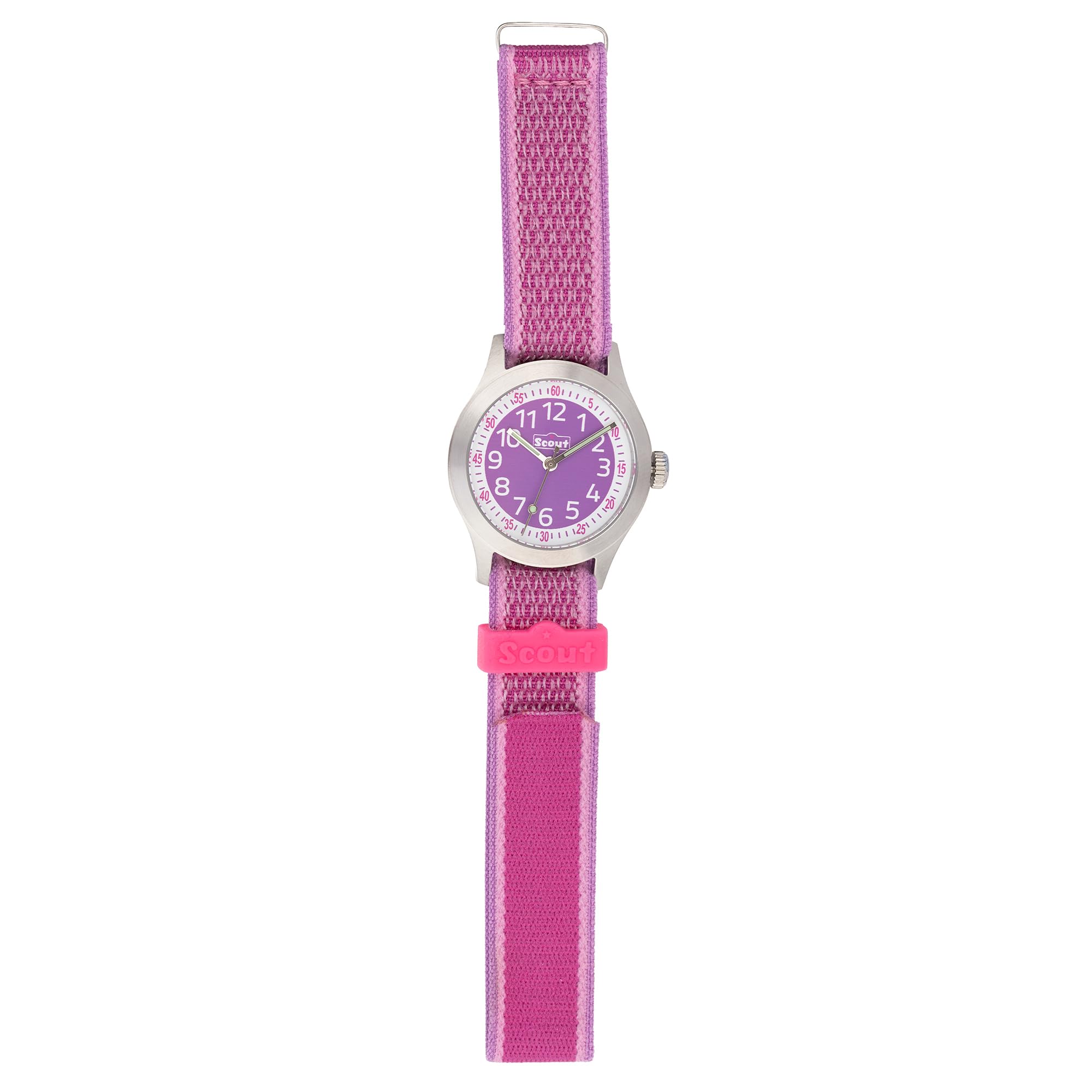 SCOUT Mädchen Analog Quarz Uhr mit Kunststoff Armband 280311001