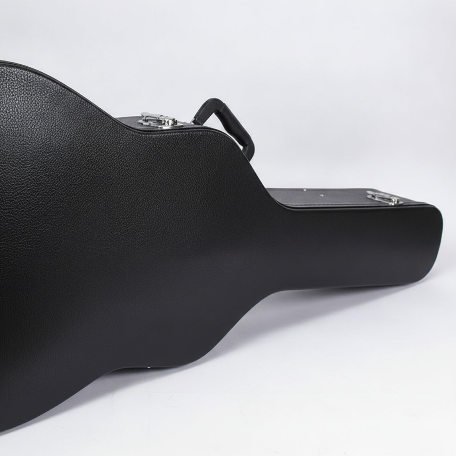 TISHITA Estuche para Guitarra Acústica Estuche Rígido Funda Protectora Caja de Transporte Carcasa de Almacenamiento con Exterior de PVC Antigolpes y Interior