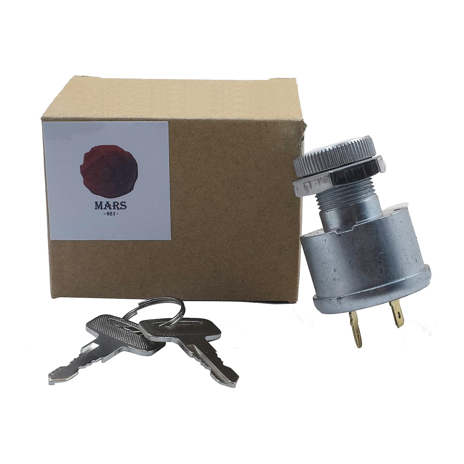 17421G1 Ignition Switch Golf Cart Key Switch fits EZGO Golf Cart，2