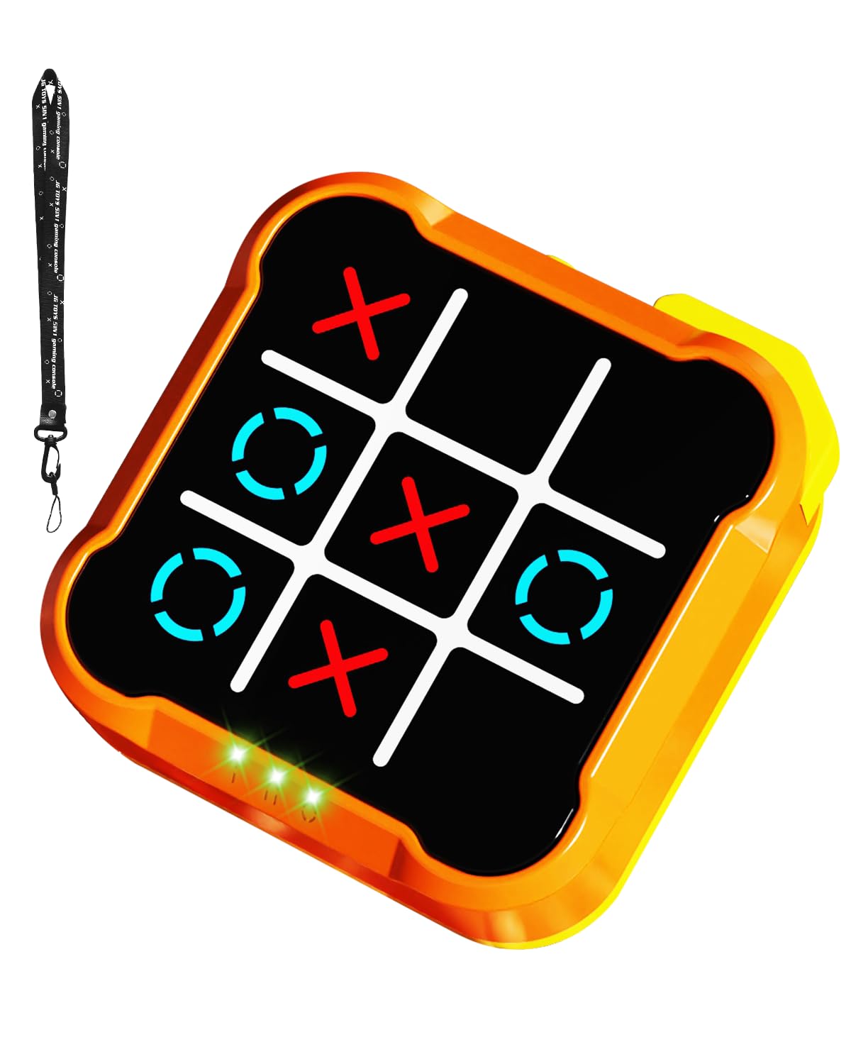 Portable 5-in-1 Electronic Tic Tac Toe Bolt Game for Kids - Perfect Car Ride Toy