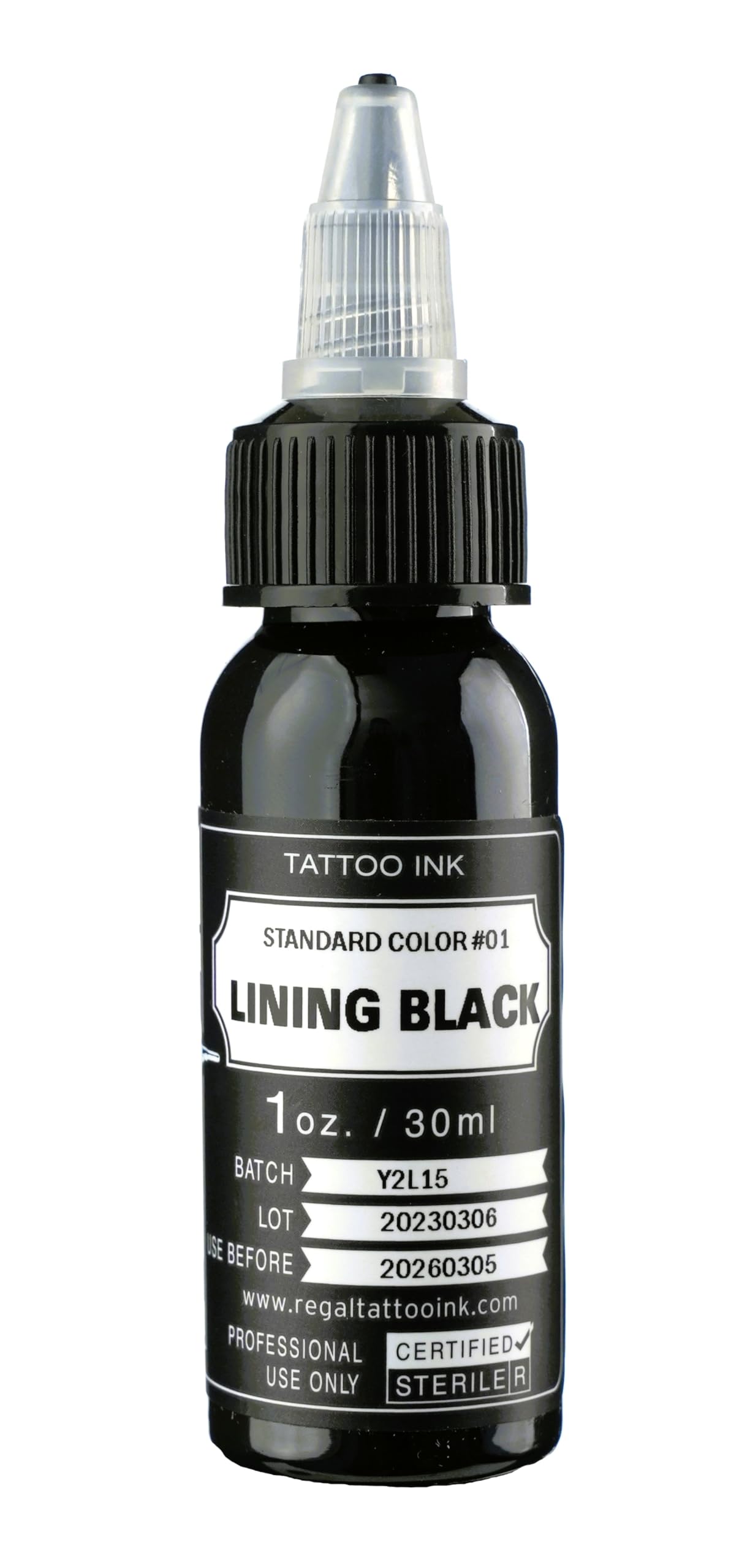 Regal Tattoo Ink (1oz Lining Black)
