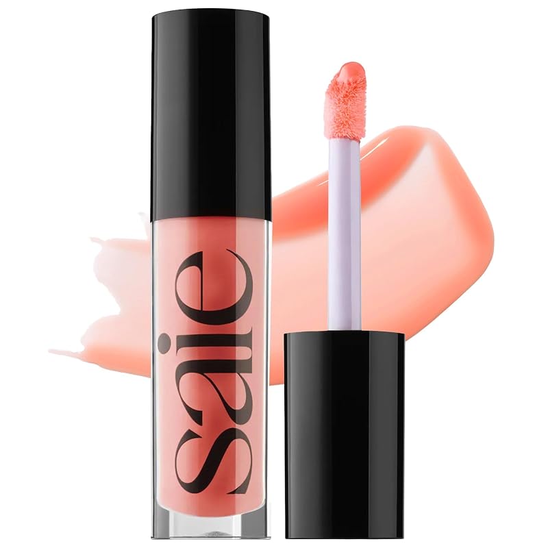 Glossybounce Saie Splash — Gloss labial com óleo labial tonalizante, ácido hialurônico e óleo de jojoba, 5 mL