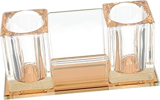 VICASKY Crystal Holder Office Accessories Table Top Microphone Stand Microphone Table Stand Mic Stands Holder Cosmetic Brush Holder Desktop Microphone Stands Microphone Parts Mic Accessory