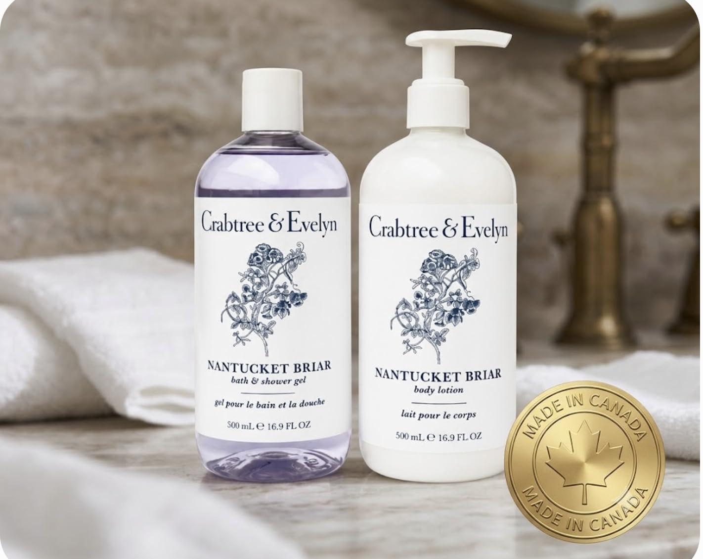 新品 シャワージェル ボディローション　CRABTREE & EVELYN Amazon.com : Crabtree & Evelyn Nantucket Briar Body Lotion