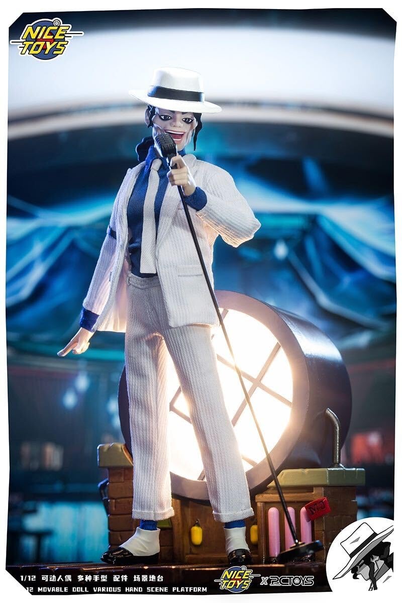 POP MART ウサギの帽子 フィギュア　マイケルジャクソン風 ラブブ マイケルジャクソン - メルカリ