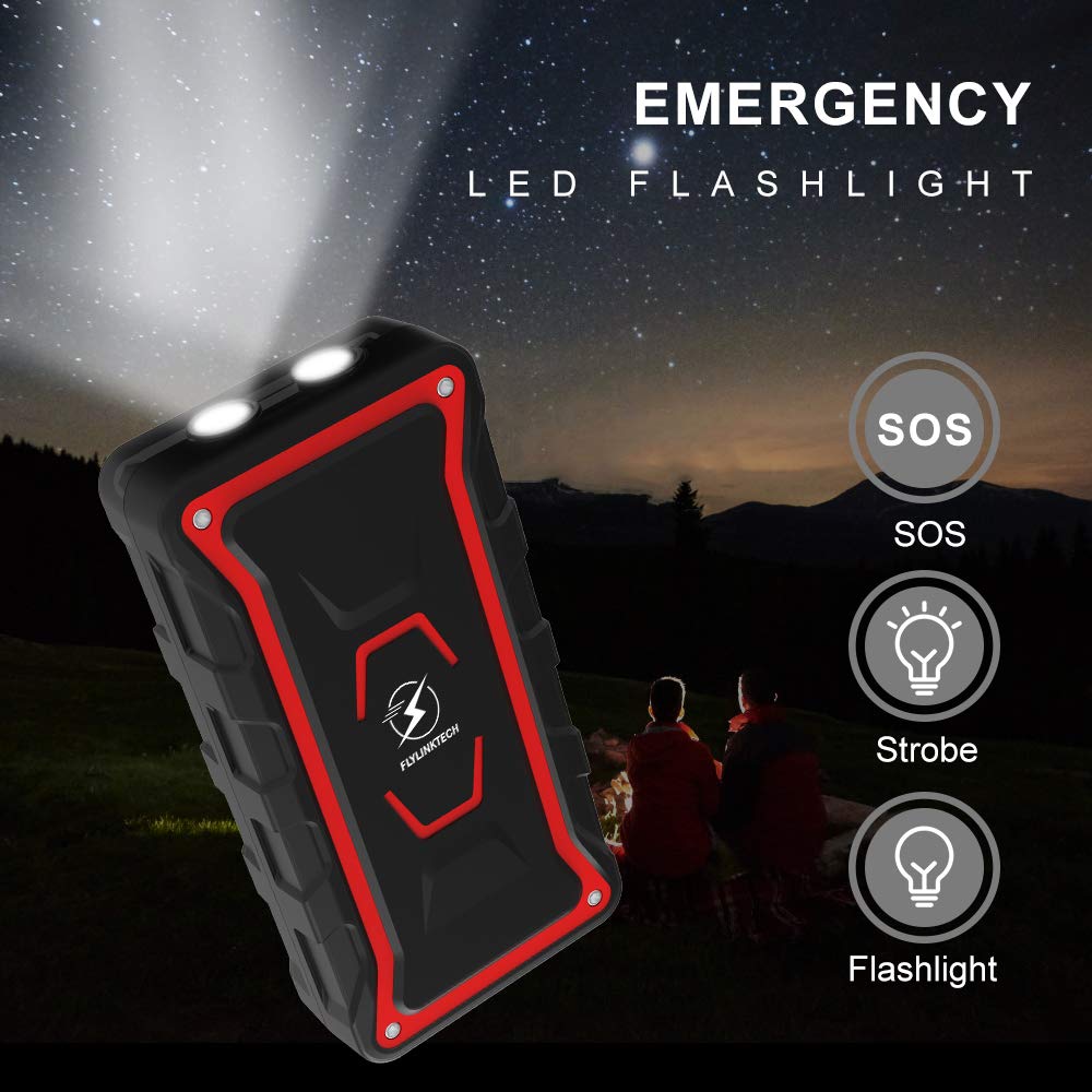 Amazon | Flylinktech ジャンプスターター 12V車用エンジン