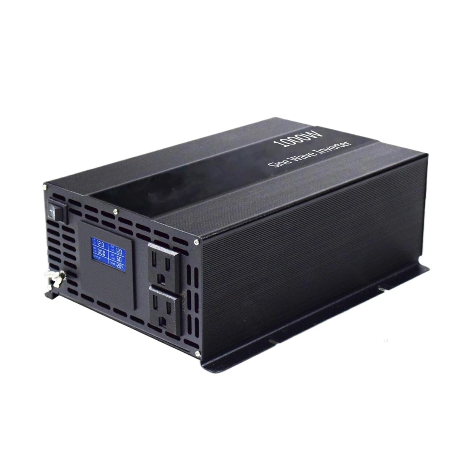 Convertidor Adaptador Panel Solar Batería Inversor Onda Sinusoidal para Pura Fuera Red 1KW 2KW 3KW 12V/24V/36V/48V DC A 110/120V/220V/230V/240V AC inversor