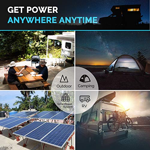 Renogy 2000W Power Inverter 12VDC to 120VAC Pure Sine Wave with Special LED Indicators
