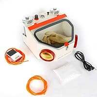 Vista 6 de BONEW Máquina de chorro de arena fina de doble pluma Laboratorio dental Sandblaster