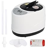 Wadoy Sauna Steamer Machine, 3L 1200W Portable Home Sauna Steamer with Remote Control, Fast Heating Home Steam Generator - with 9-Level Adjustable Steam, Steam Cup,for Home Spa Sauna Accessories