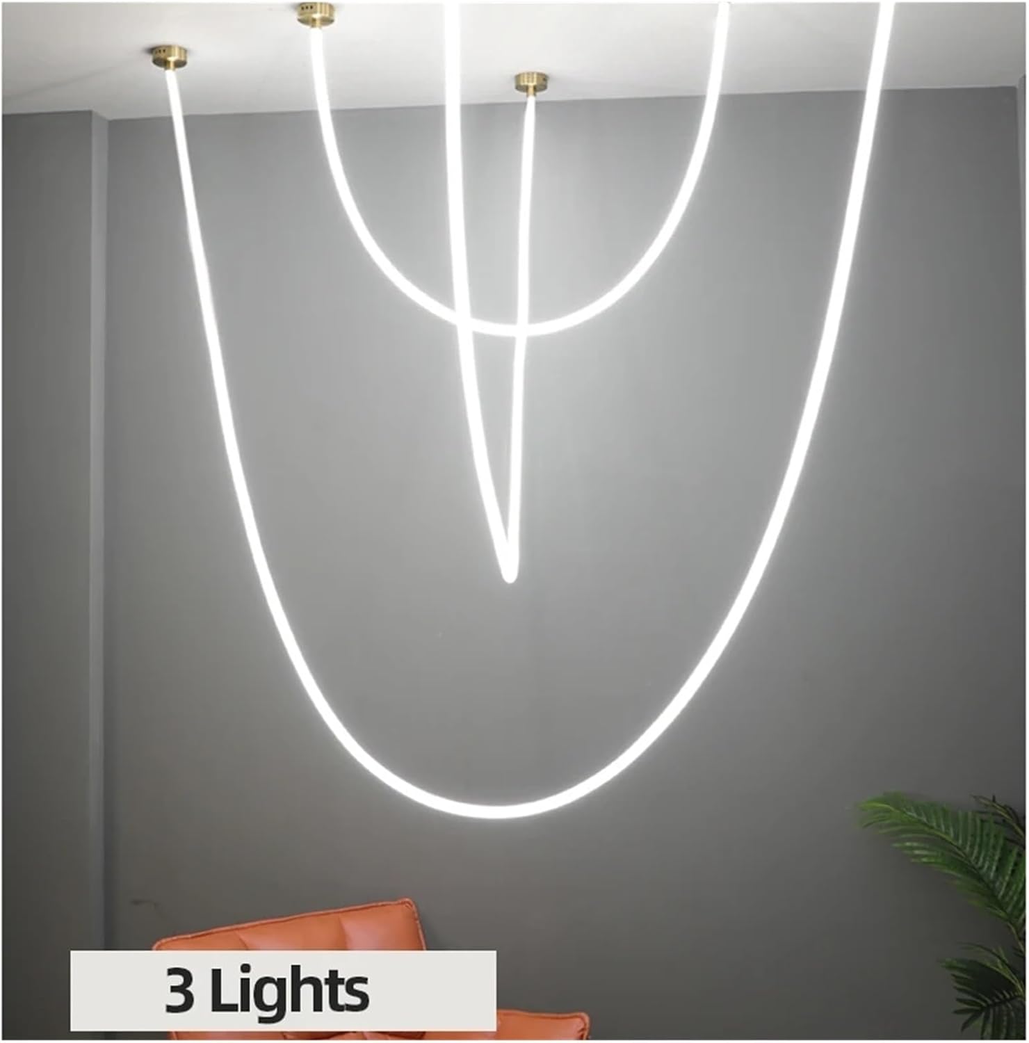 Modern - Hose Led Chandelier Compatible with Dining Living Room Center Table Kitchen Bedroom Pendant Lamp Minimalist Decor Lighting Lusters,Chandelier LED Ceiling Light