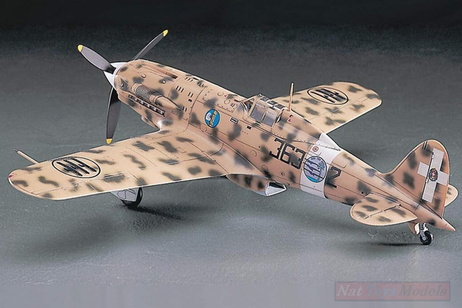 KIT DA MONTARE IN SCALA COMPATIBILE CON MACCHI C 202 FOLGORE KIT 1:48 HASEGAWA HASJT32