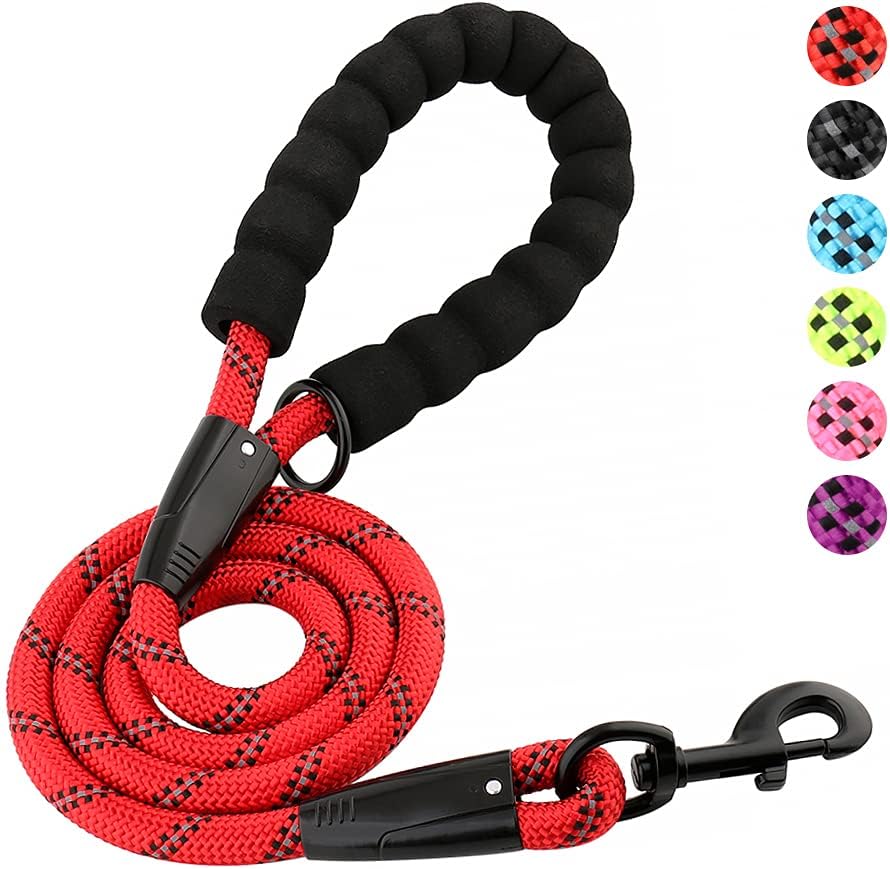 Plutus Pet Heavy Duty Rope Dog Leash with Comfortable