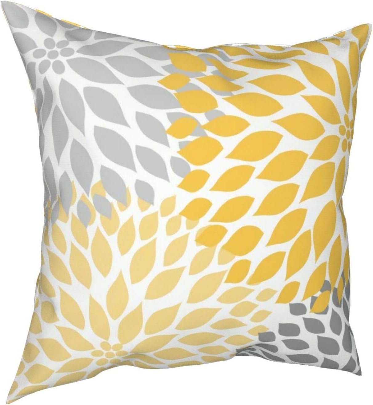 yellow gray pillows