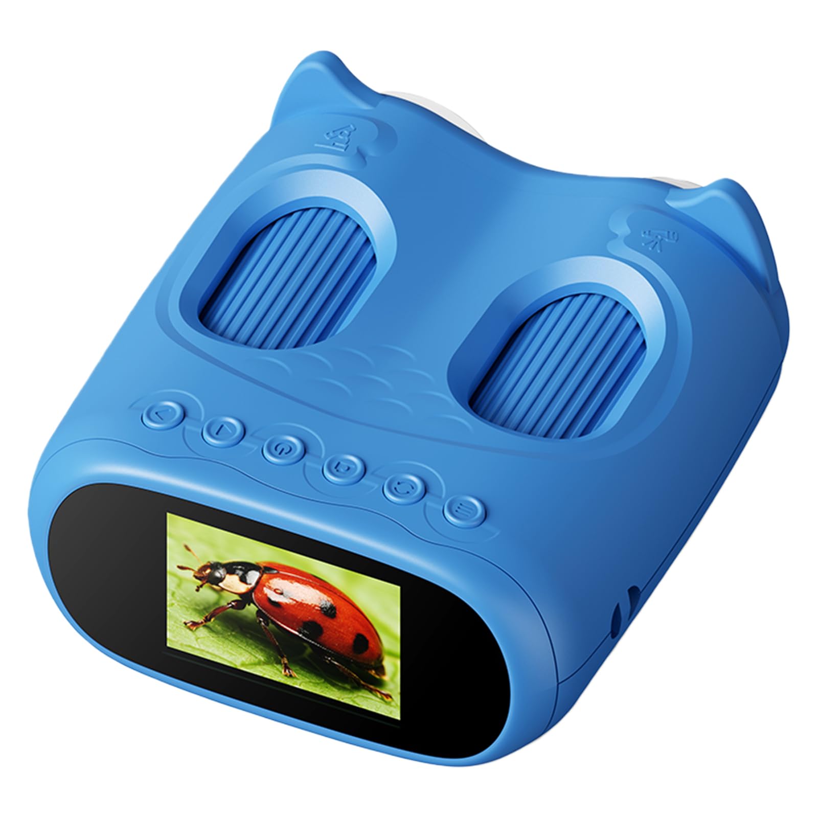 Microscopio 2 en 1 para niños, prismáticos 1000X 1080P, cámara de mano, miniscopio con pantalla de 2 pulgadas, lupa portátil de mano, regalos educativos de ciencia para niños y niñas de 3 a 12 años