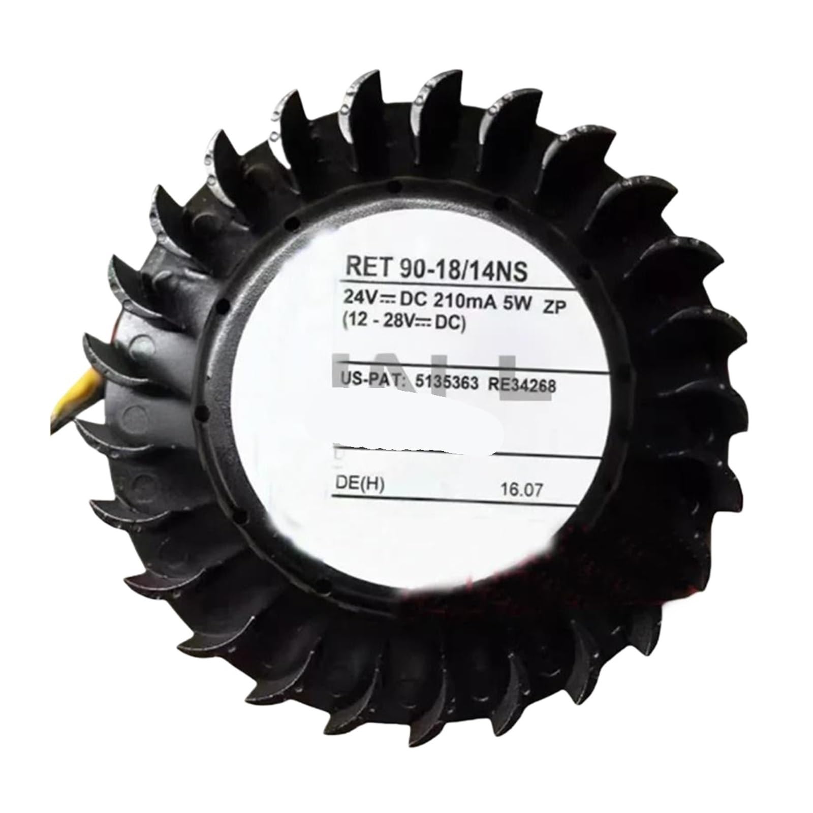 KNIUWMBMH RET90-18/14NS DC24V 5W 12-28V Inverter Fan