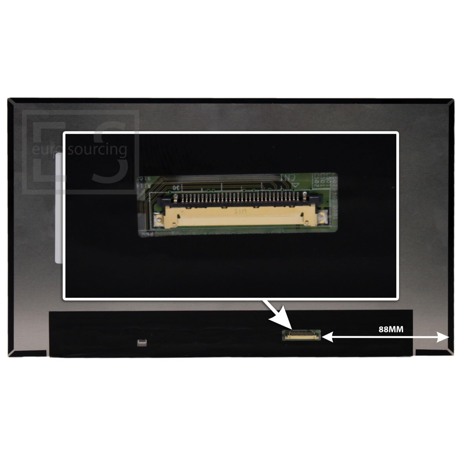 New 13.3" FHD+ IPS Matte Laptop Screen Replacement For B133UAN01.2 LED LCD WUXGA 1920x1200 Display Panel 30-Pin eDP 60Hz Non-Touch