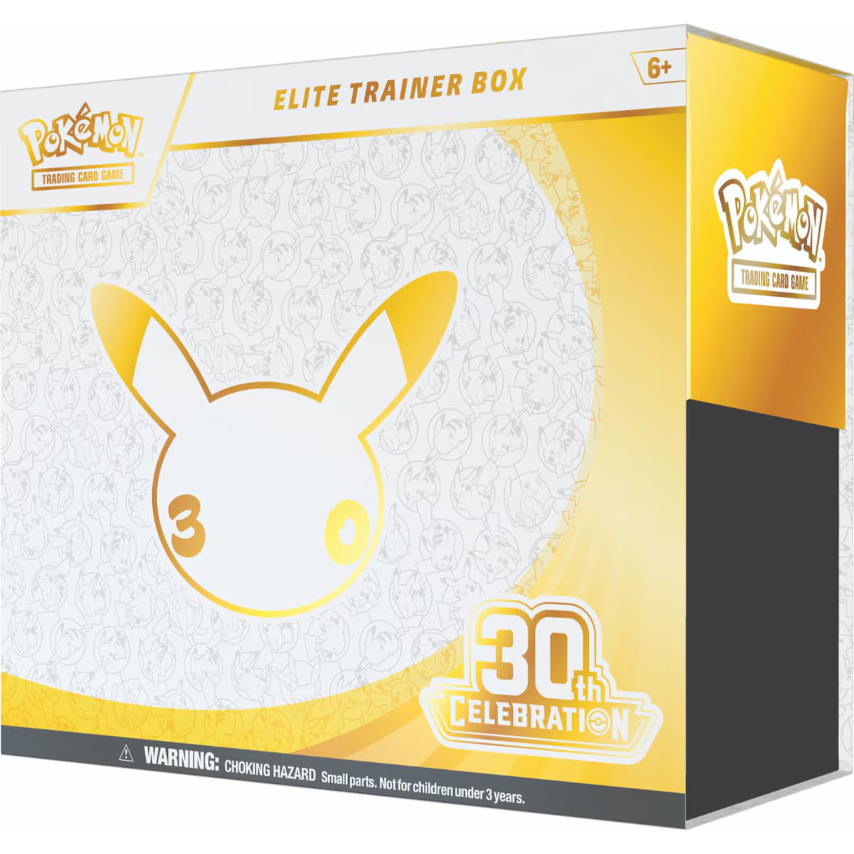 Pokémon TCG 30th Celebration Elite Trainer Box (1 Full-Art Promo-Karte, 9 Boosterpacks & Premium-Zubehör) – Ansicht 2