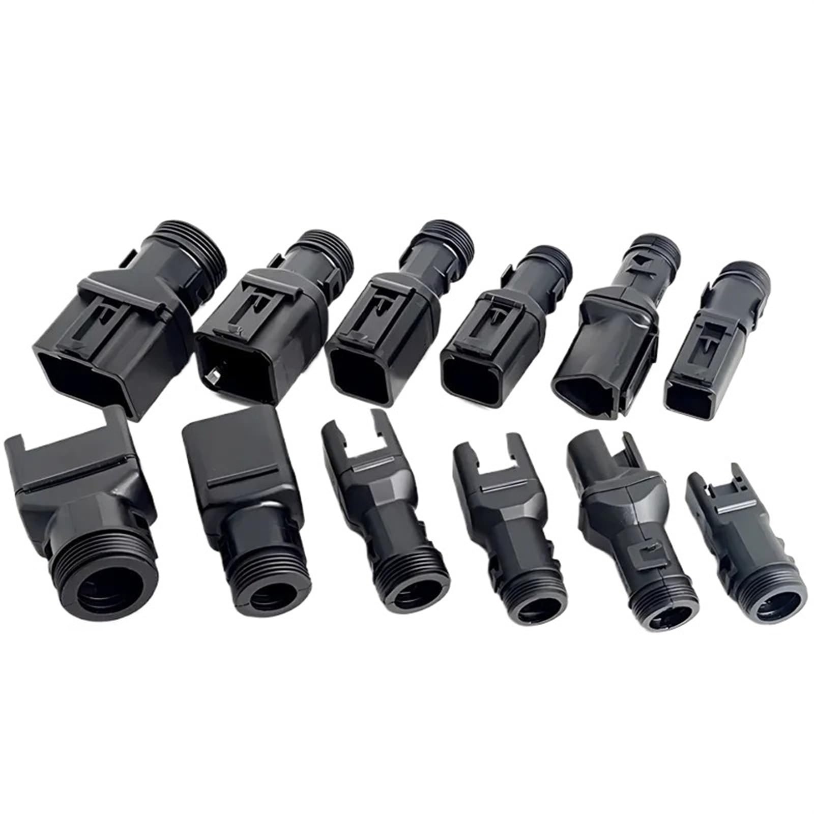 Connettore a clip per auto, 2-12P, maschio e femmina, guaina protettiva fissa, tubo corrugato, clip fissa, clip per cablaggio (3P-maschio)